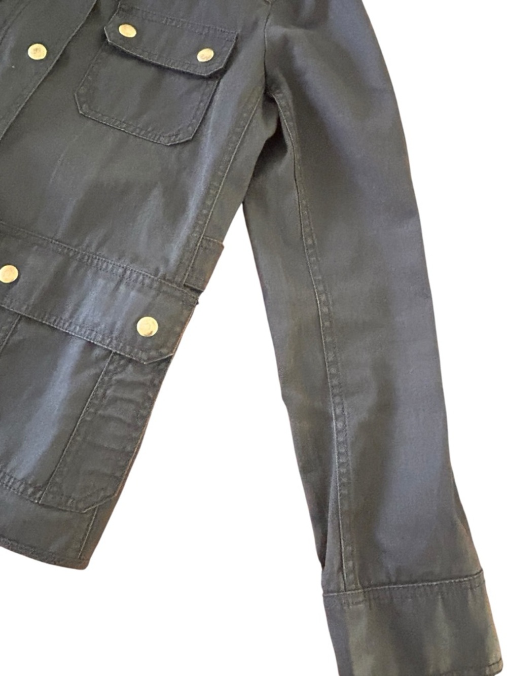 J. Crew relaxed fit field jacket brown Size Small - Picture 6 of 10